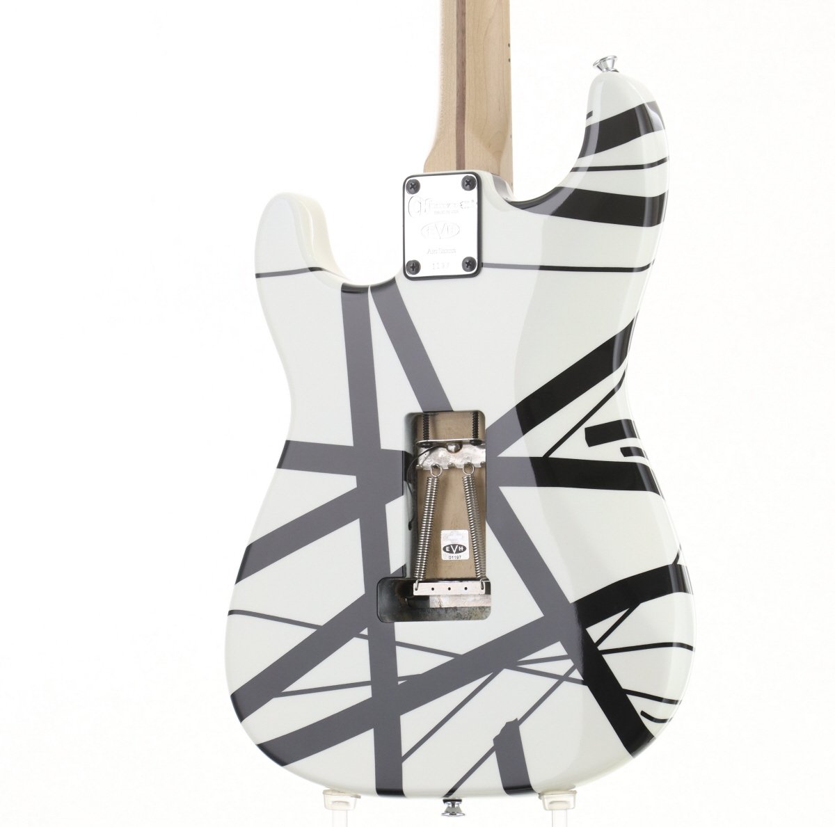 [SN AS1197] USED Charvel / EVH ART Series White and Black Stripes, made in 2005 [09]