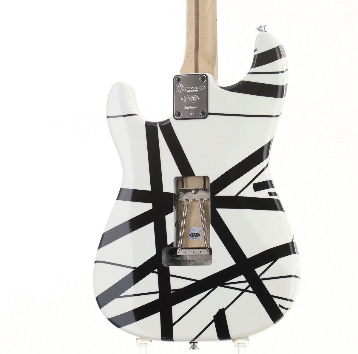 [SN AS1197] USED Charvel / EVH ART Series White and Black Stripes, made in 2005 [09]