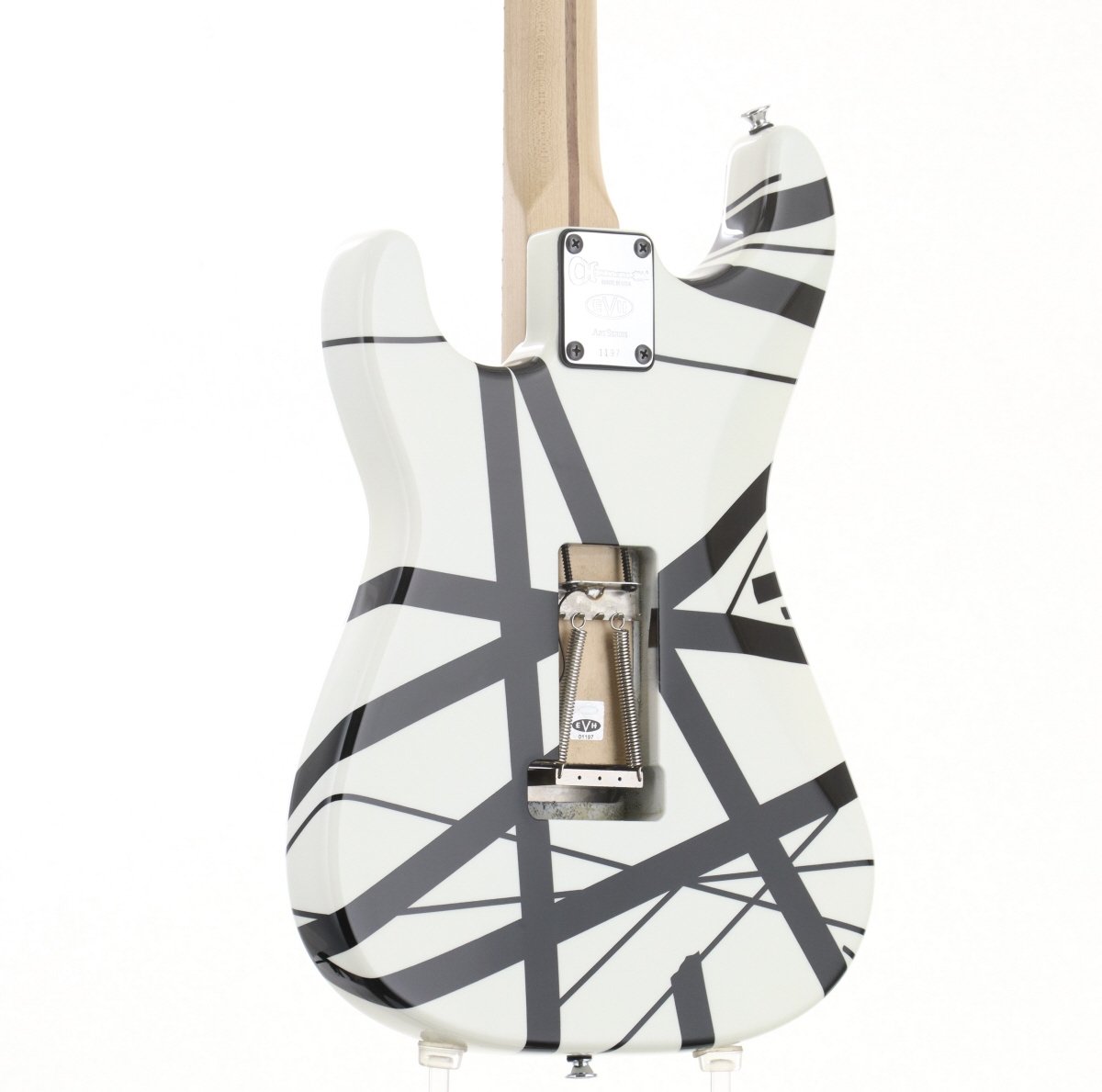 [SN AS1197] USED Charvel / EVH ART Series White and Black Stripes, made in 2005 [09]