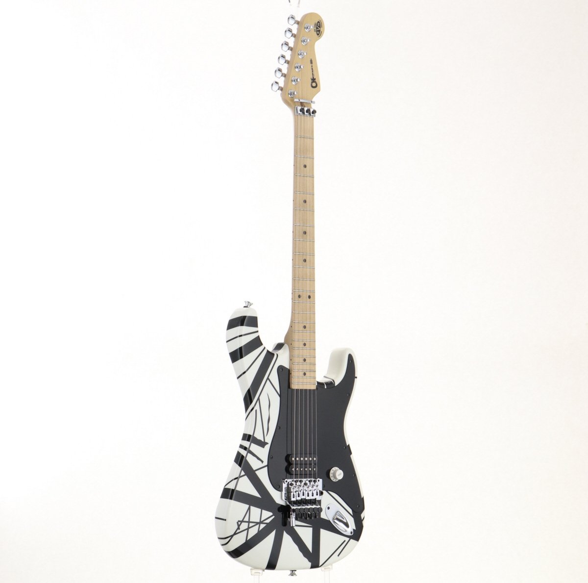 [SN AS1197] USED Charvel / EVH ART Series White and Black Stripes, made in 2005 [09]