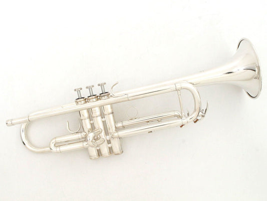 [SN 053241] USED YAMAHA / YTR-4335GS Trumpet, silver plated finish [11]