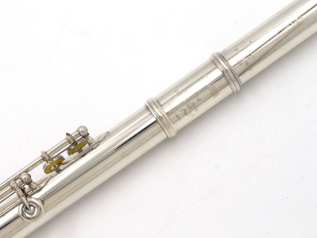 [SN 2367] USED YAMAHA / Flute YFL-514, head tube silver [09]