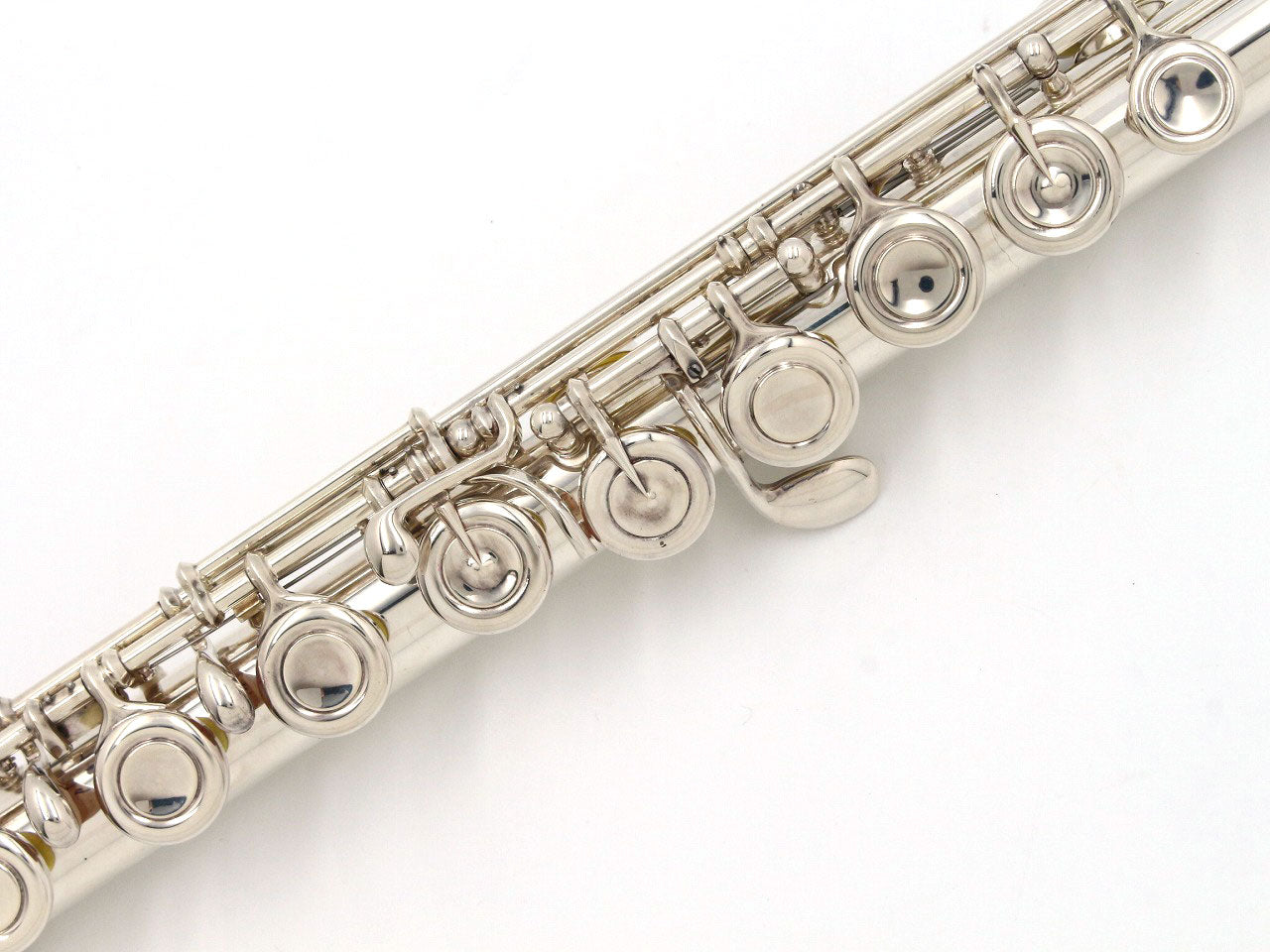 [SN 2367] USED YAMAHA / Flute YFL-514, head tube silver [09]