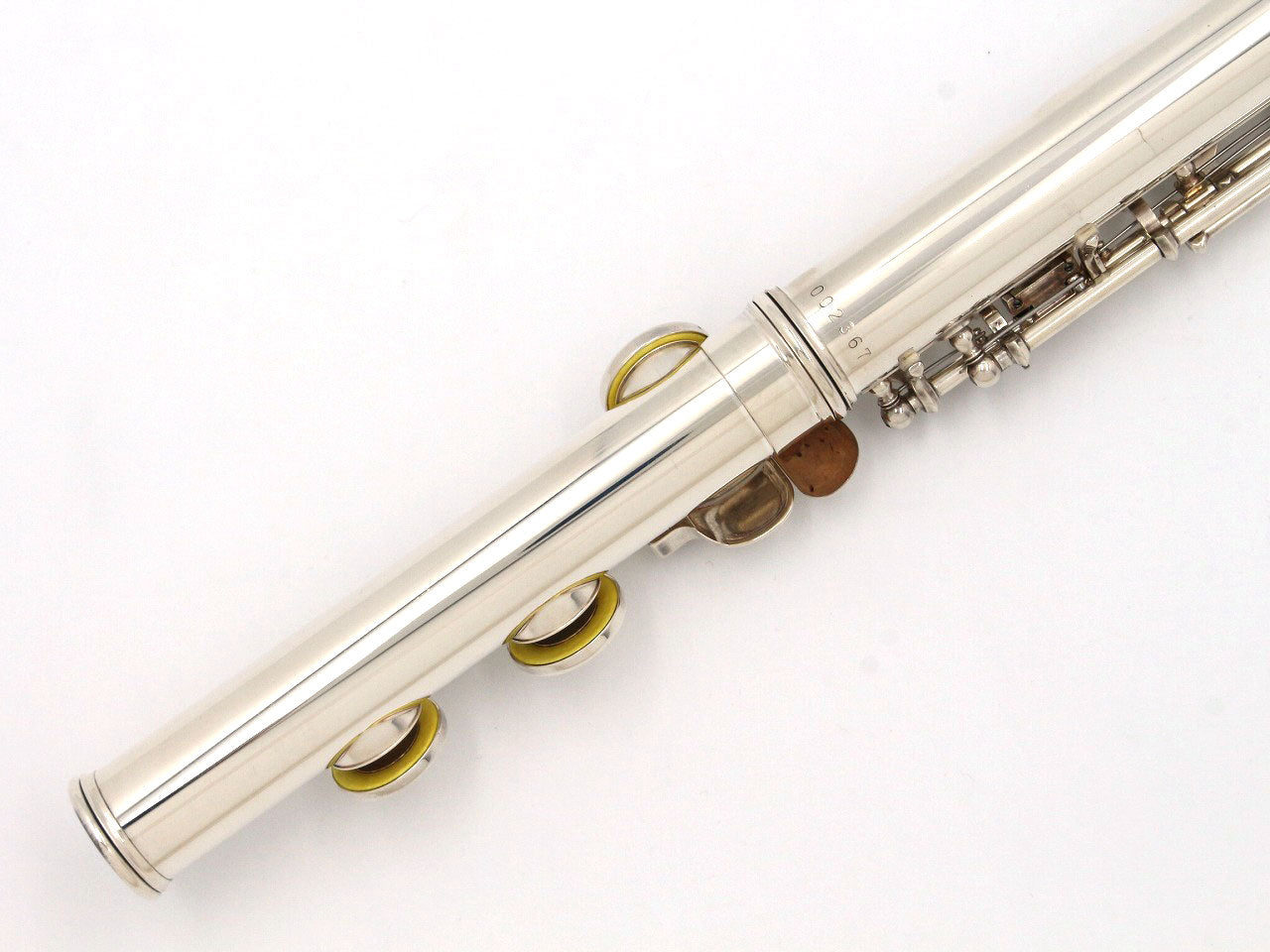 [SN 2367] USED YAMAHA / Flute YFL-514, head tube silver [09]