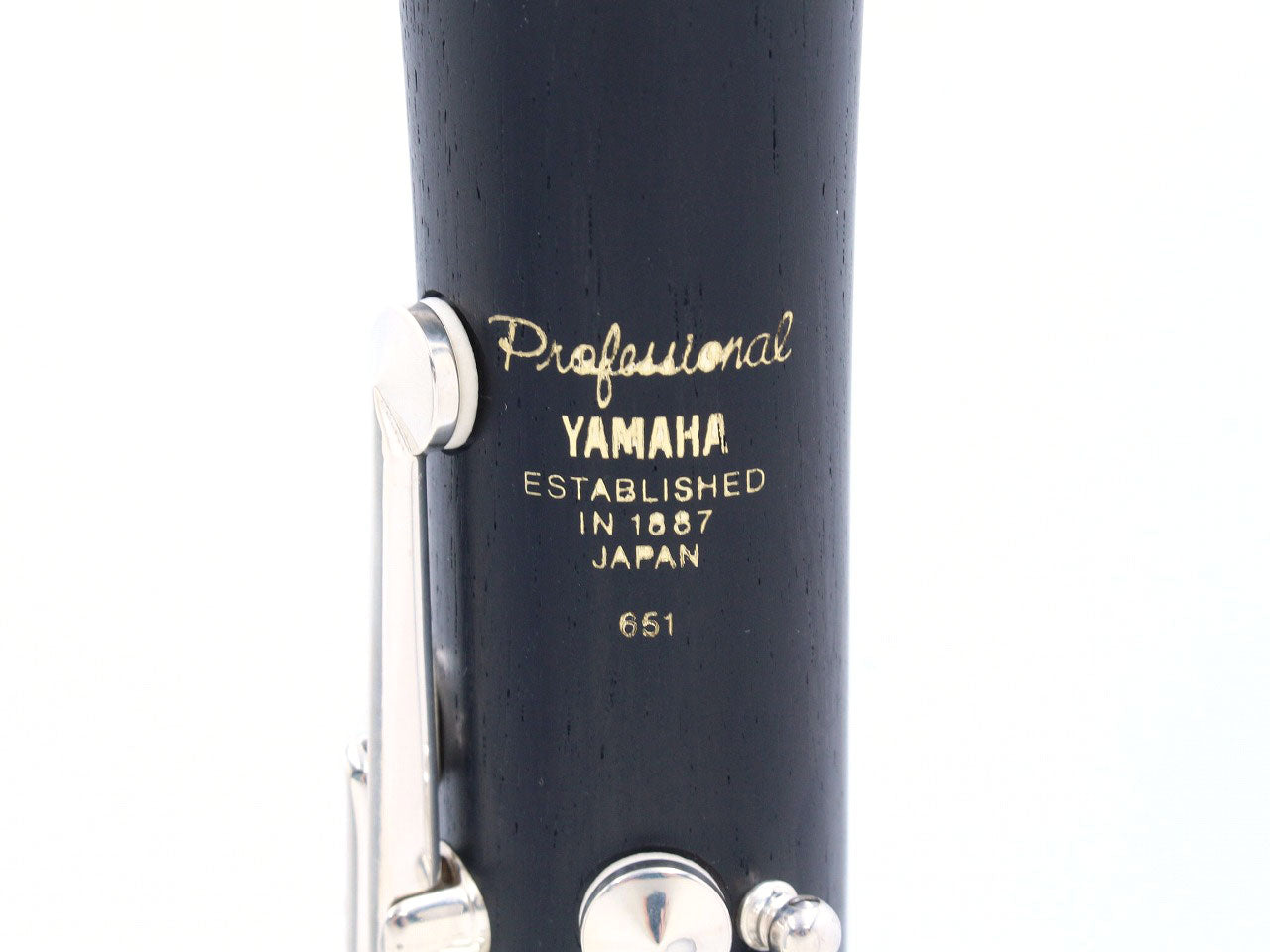 [SN 12888] USED YAMAHA / B flat clarinet YCL-651, all tampos replaced [09]