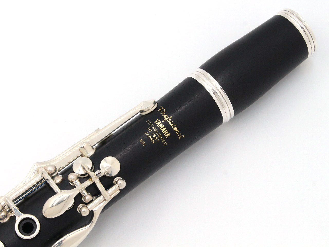 [SN 12888] USED YAMAHA / B flat clarinet YCL-651, all tampos replaced [09]