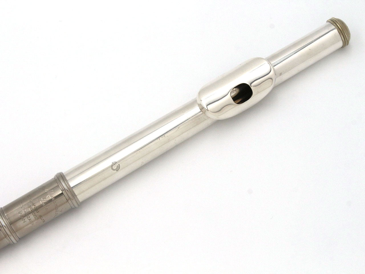 [SN C541] USED MURAMATSU / Flute M-95 Silver Head Tube [09]