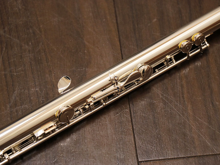 [SN 6458] USED MURAMATSU EX Silver Head Flute [10]