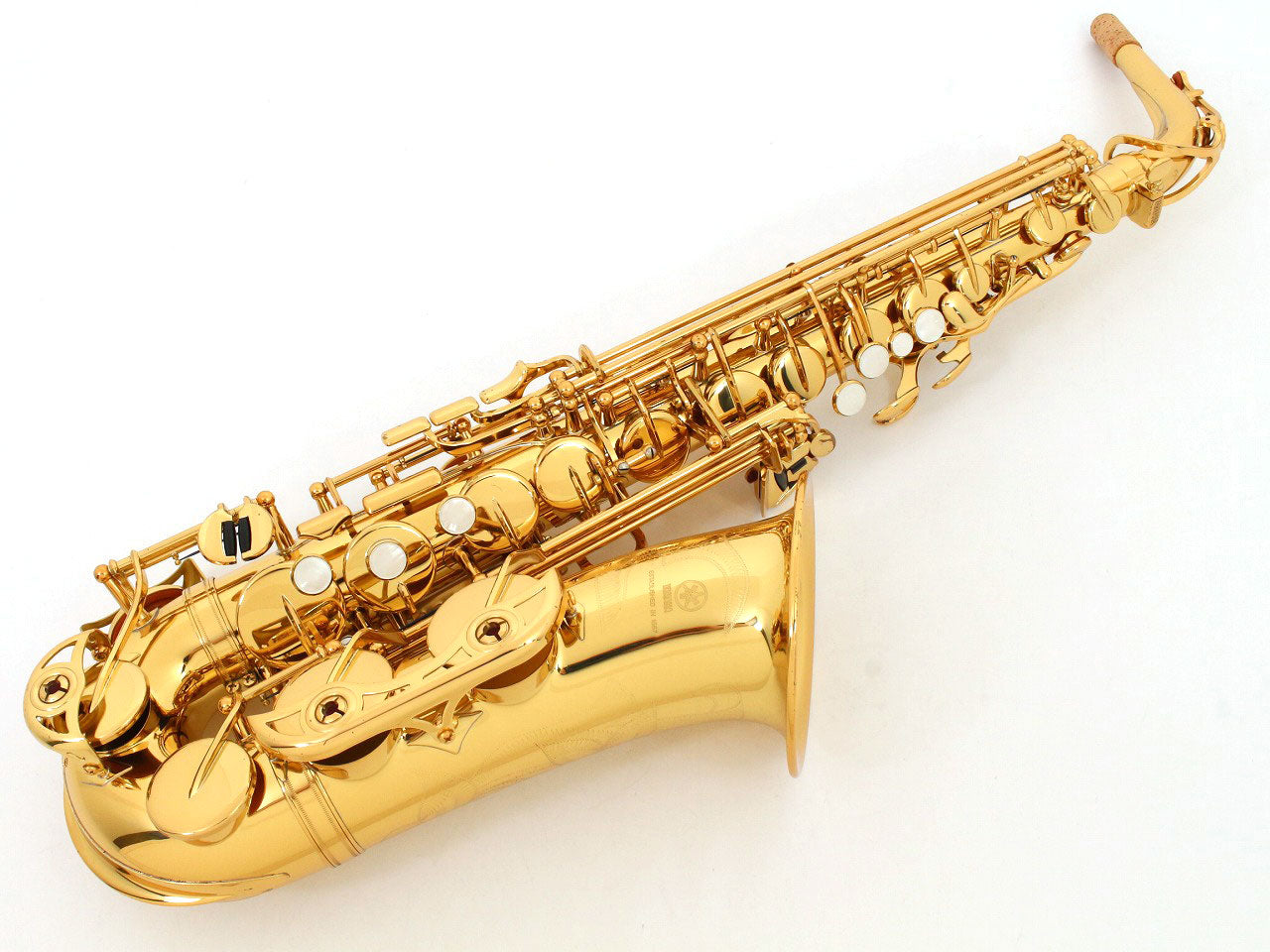 [SN D24031] USED YAMAHA / Alto saxophone YAS-62 G1 neck, all tampos replaced [20]