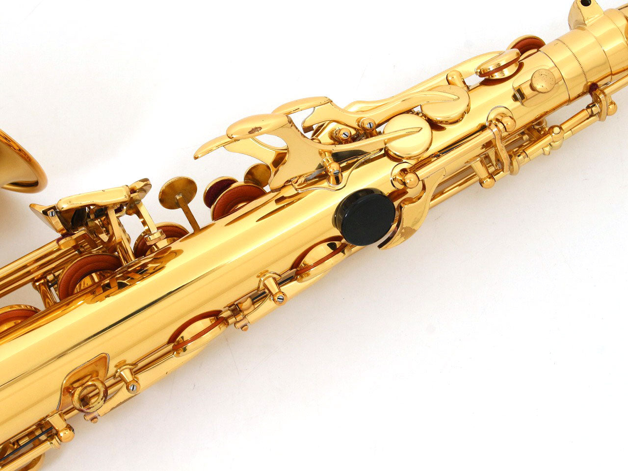 [SN D24031] USED YAMAHA / Alto saxophone YAS-62 G1 neck, all tampos replaced [20]