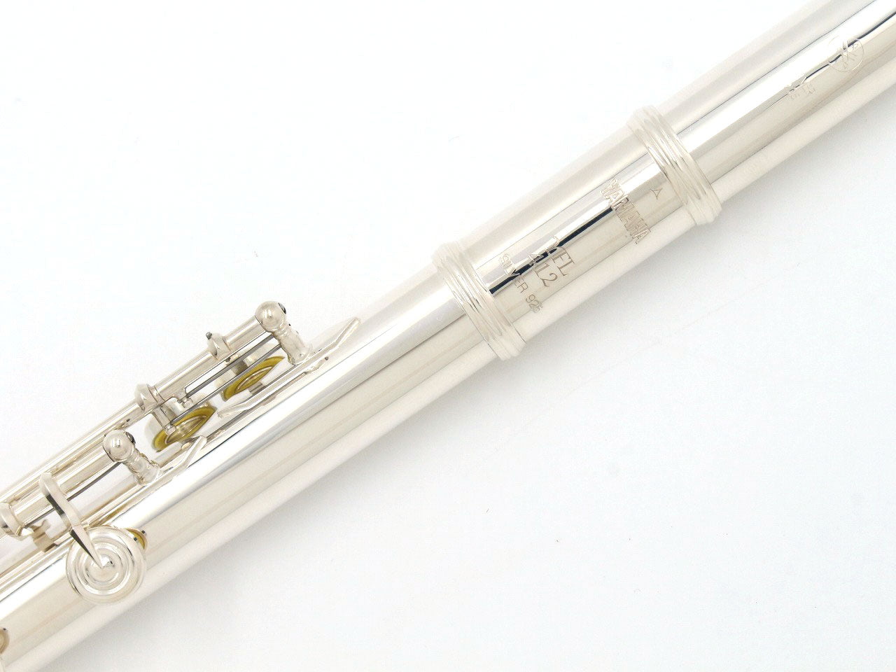 [SN Q69603] USED YAMAHA / Silver flute YFL-412 [09]