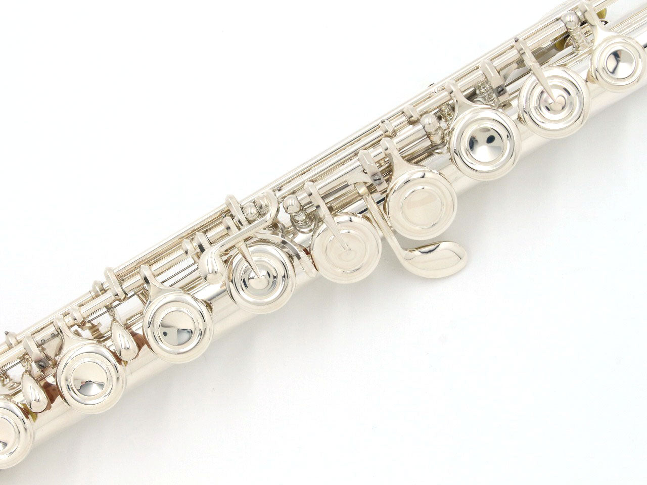 [SN Q69603] USED YAMAHA / Silver flute YFL-412 [09]