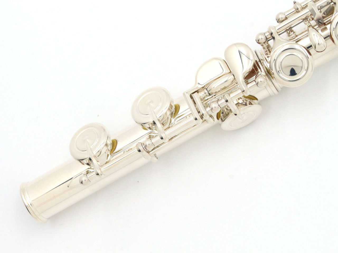 [SN Q69603] USED YAMAHA / Silver flute YFL-412 [09]