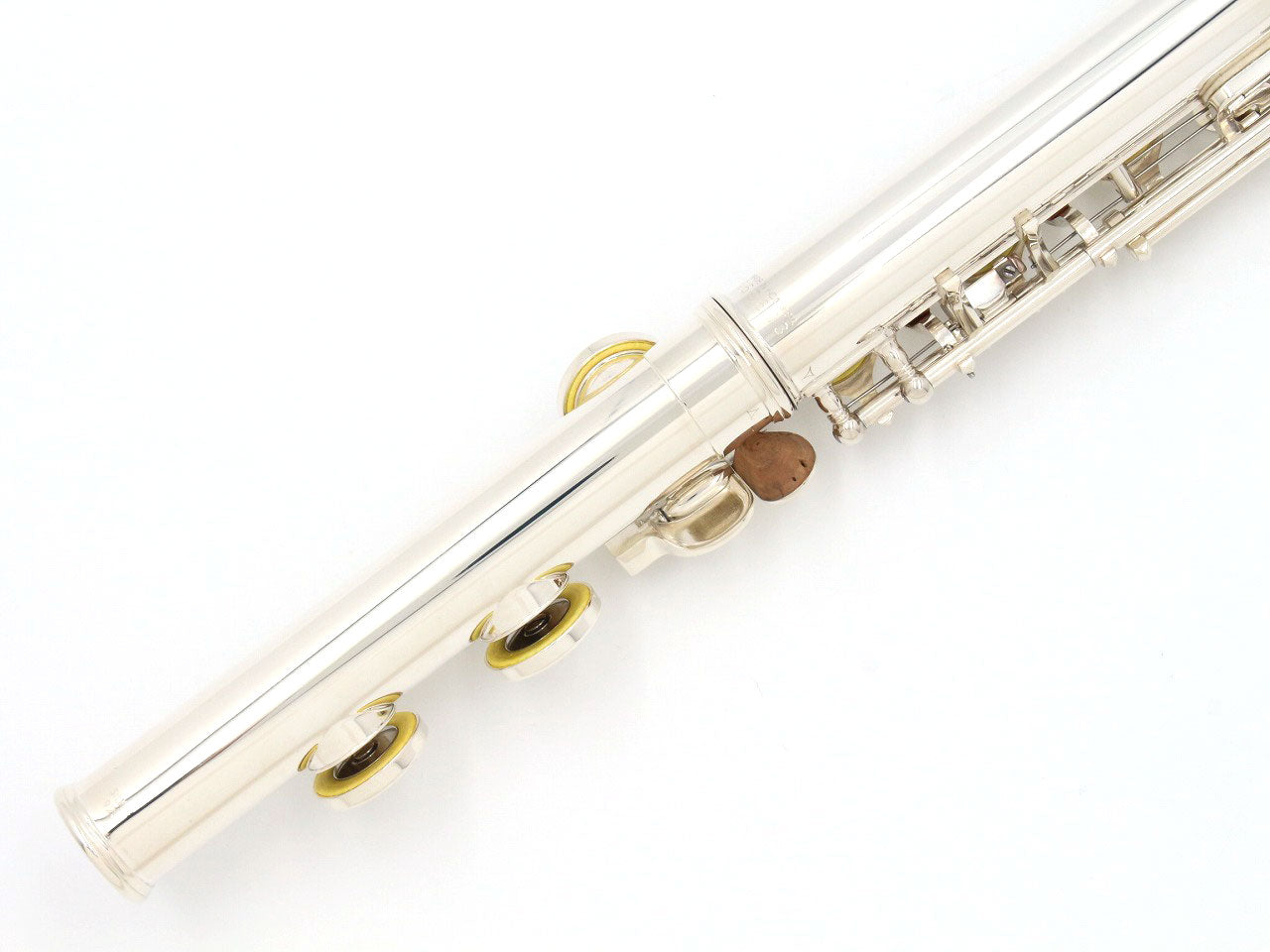 [SN Q69603] USED YAMAHA / Silver flute YFL-412 [09]