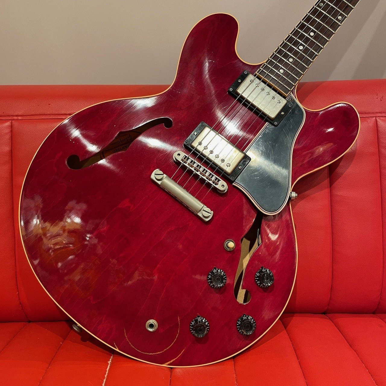 [SN LR 024] USED Gibson Custom Shop / Inspired by Series Lee Ritenour ES-335 Antique Faded Cherry Aged &amp; Signed [04]