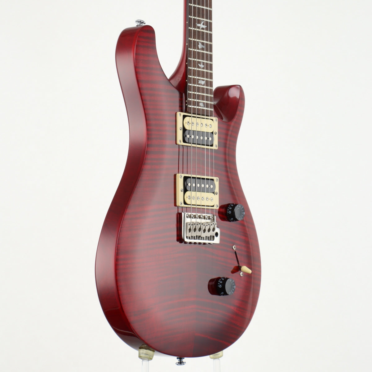 [SN R06503] USED Paul Reed Smith (PRS) / SE CUSTOM 24 Beveled Top Scarlet Red [12]