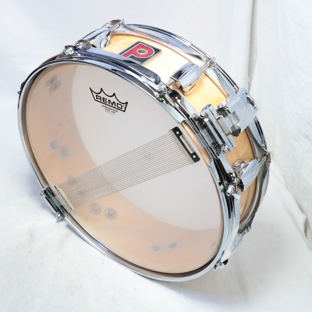 USED PREMIER / 2044 Birch Piccolo 14x4 Snare Drum Premier Snare Drum [08]