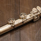 [SN 36526] USED HAYNES HAND MADE SILVER all silver flute [10]