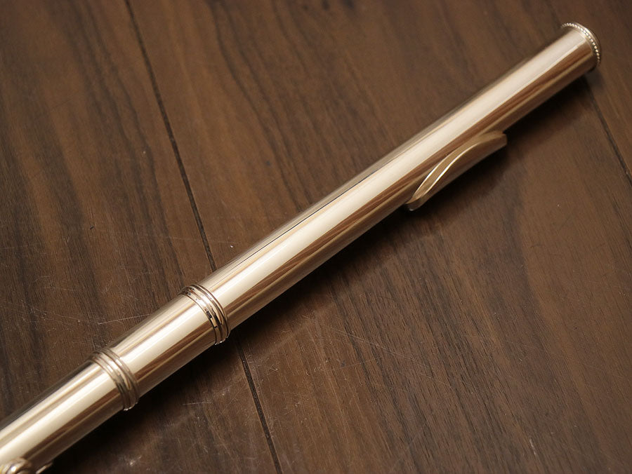 [SN 36526] USED HAYNES HAND MADE SILVER all silver flute [10]