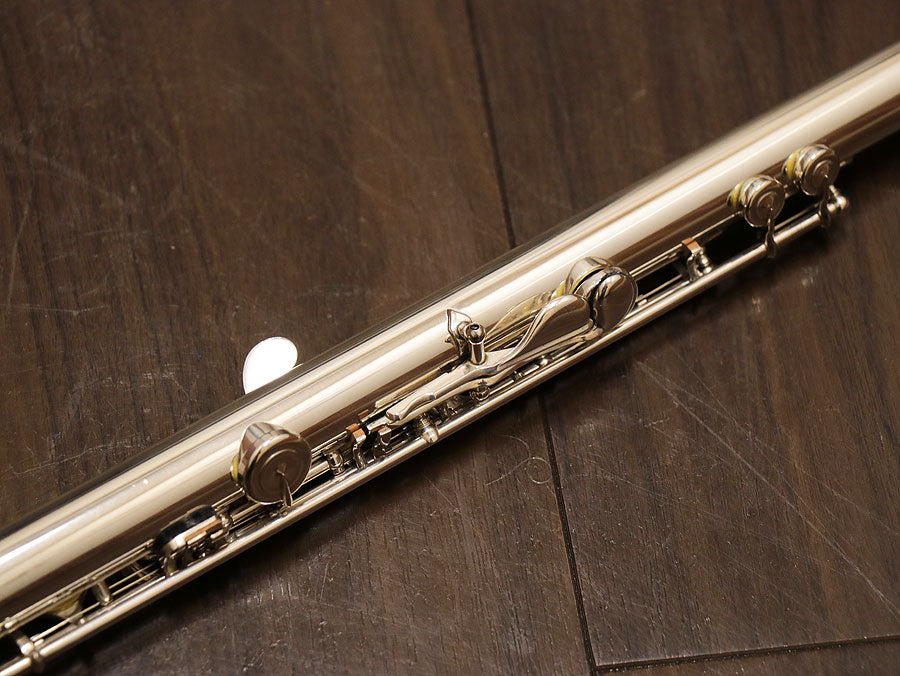 [SN 36526] USED HAYNES HAND MADE SILVER all silver flute [10]