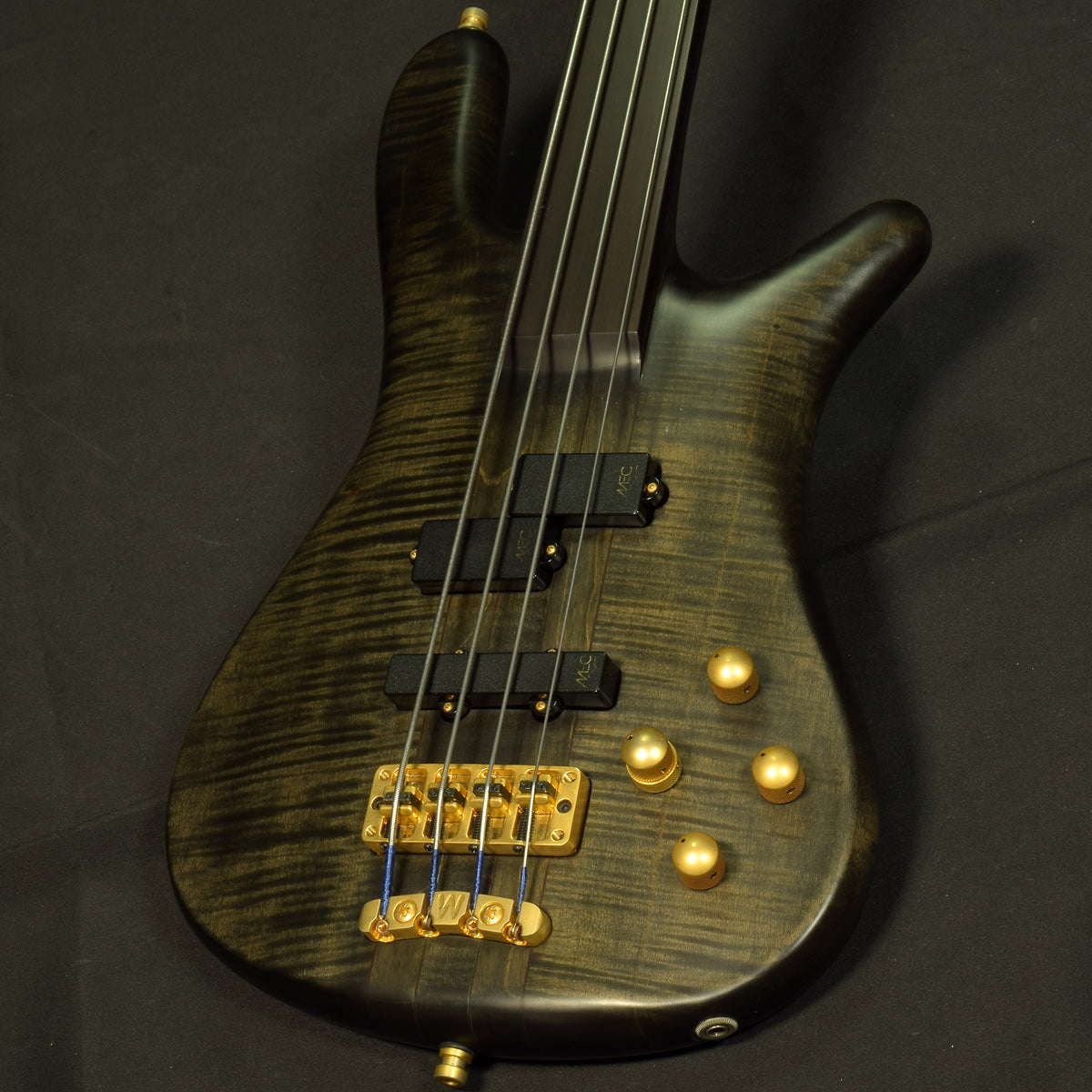 [SN J-117348-05] USED Warwick Warwick / Streamer Stage 1 NT Fretless 4-Strings Black [20]