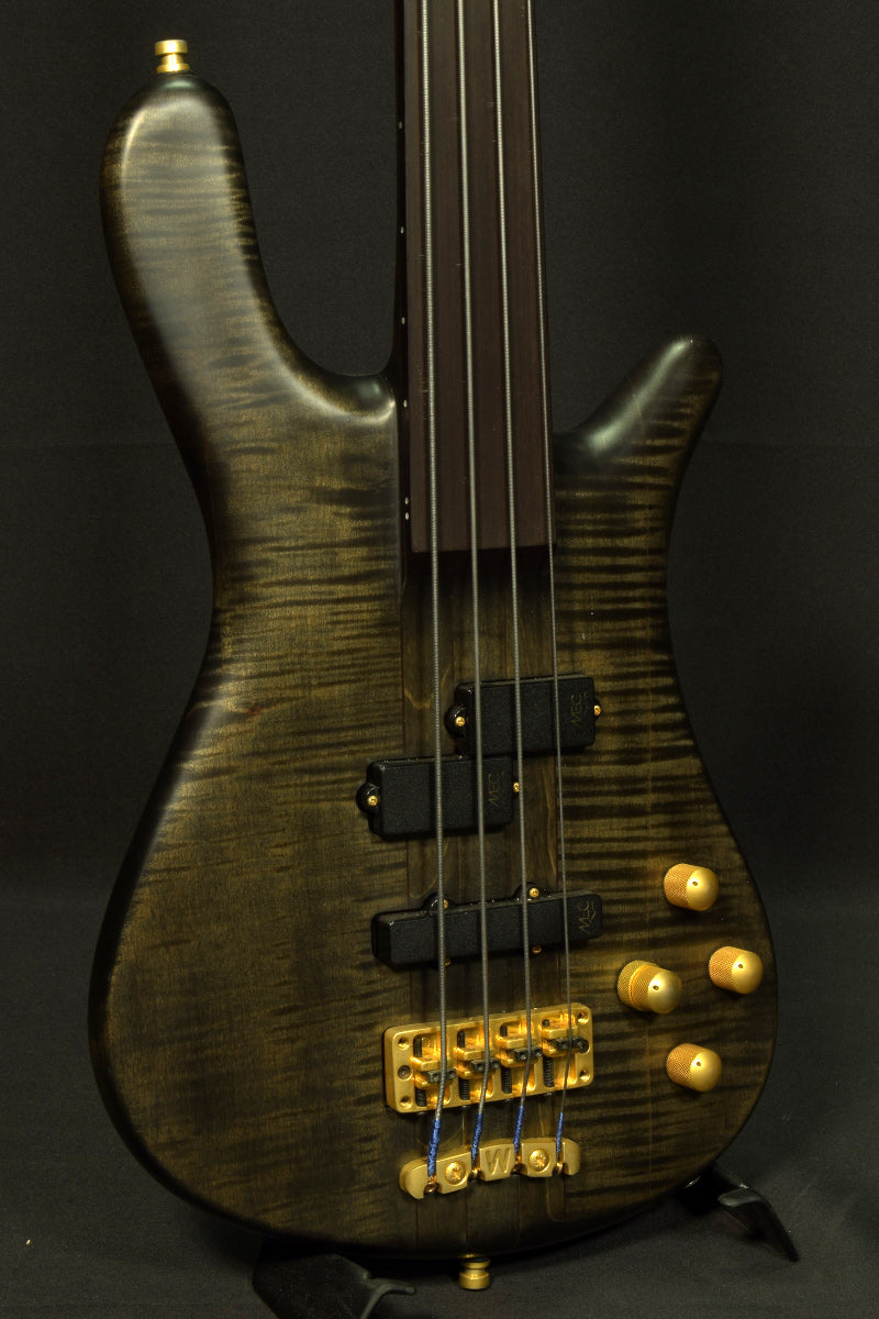 [SN J-117348-05] USED Warwick Warwick / Streamer Stage 1 NT Fretless 4-Strings Black [20]