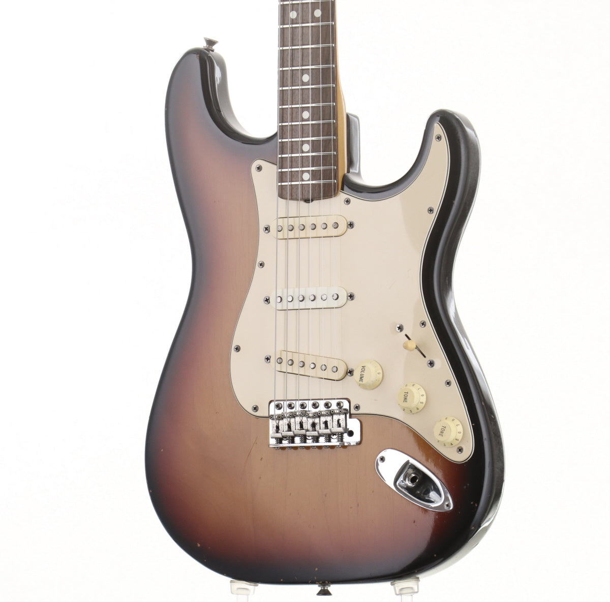 [SN V060493] USED Fender USA / American Vintage 62 stratocaster 3 Color Sunburst 1992 [10]