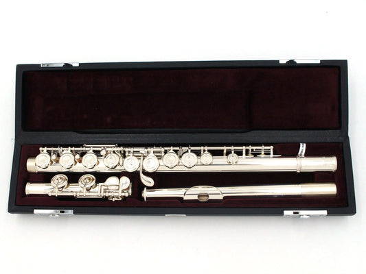 [SN Q35517] USED YAMAHA / Silver flute YFL-412 [09]