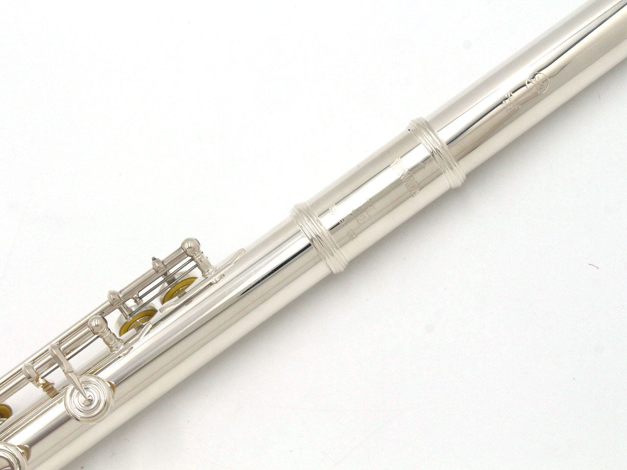 [SN Q35517] USED YAMAHA / Silver flute YFL-412 [09]