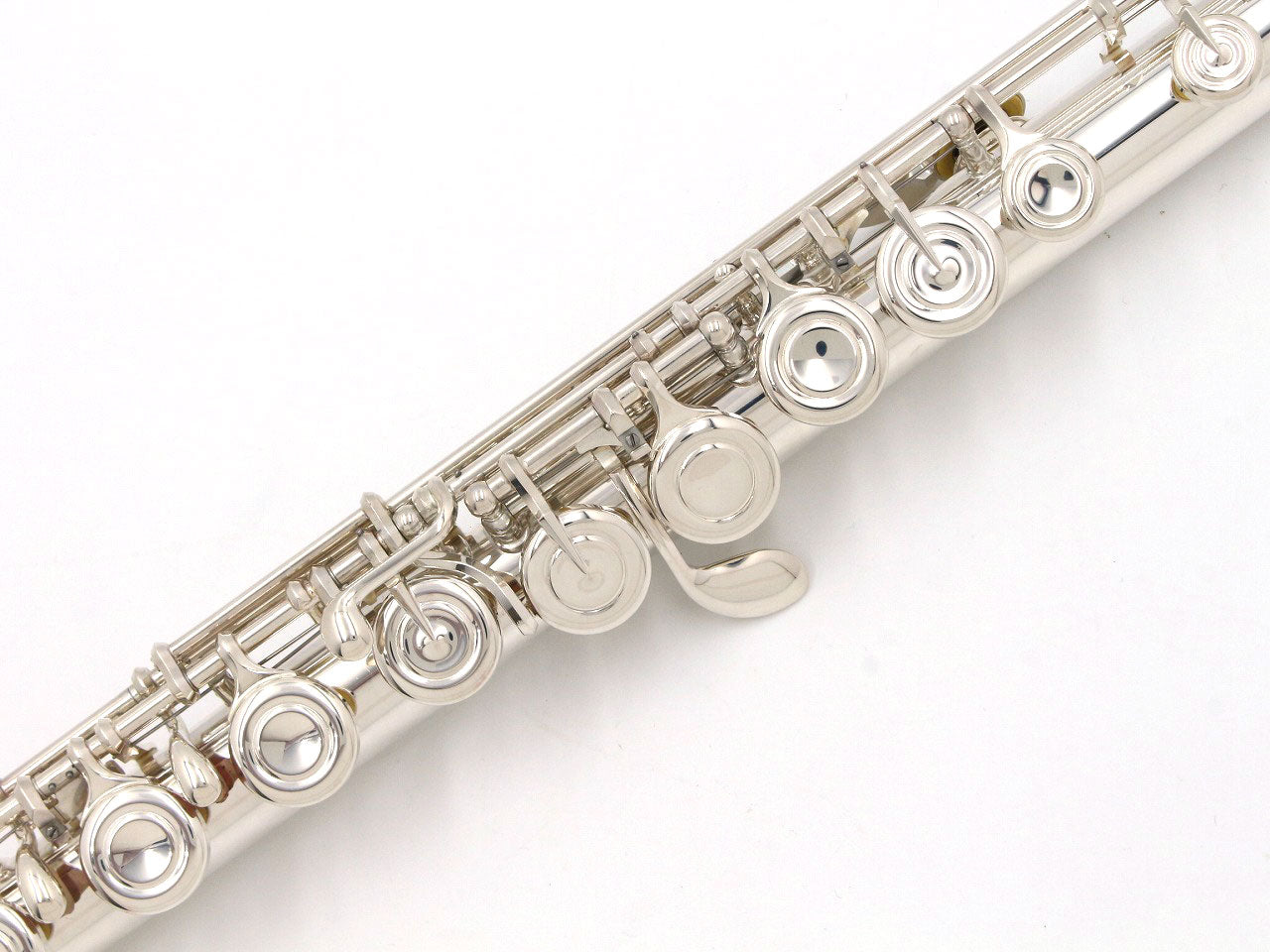 [SN Q35517] USED YAMAHA / Silver flute YFL-412 [09]