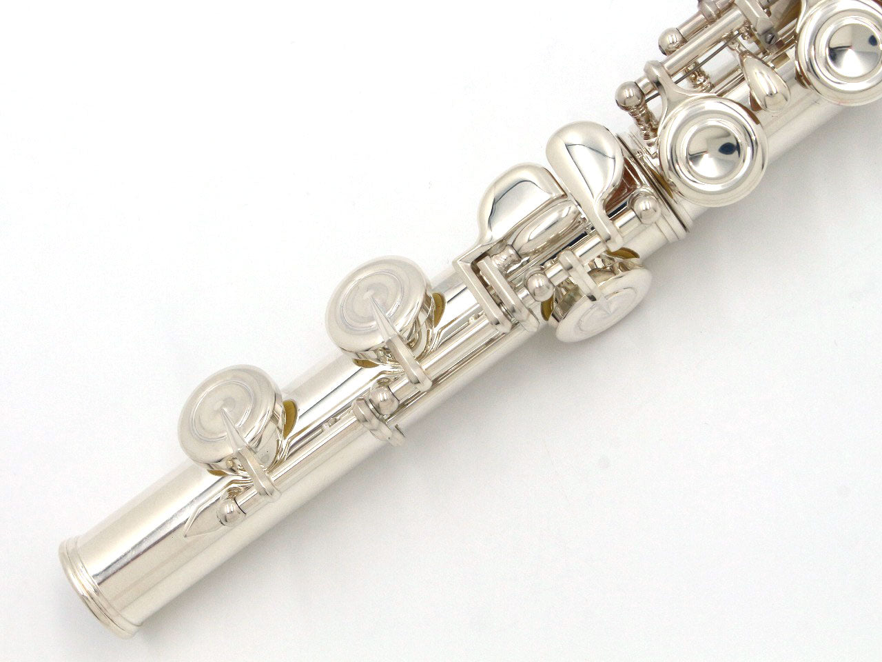 [SN Q35517] USED YAMAHA / Silver flute YFL-412 [09]