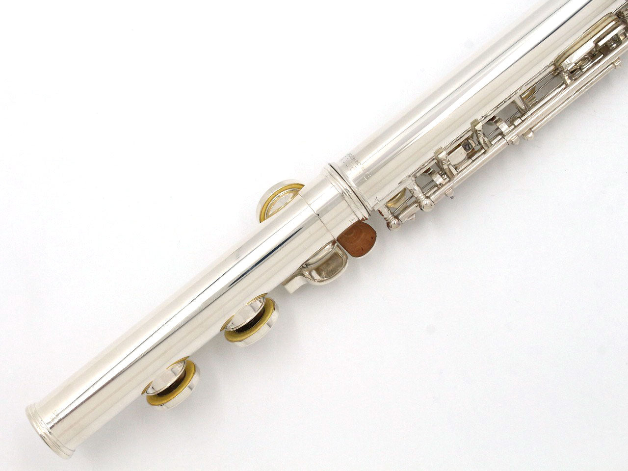 [SN Q35517] USED YAMAHA / Silver flute YFL-412 [09]