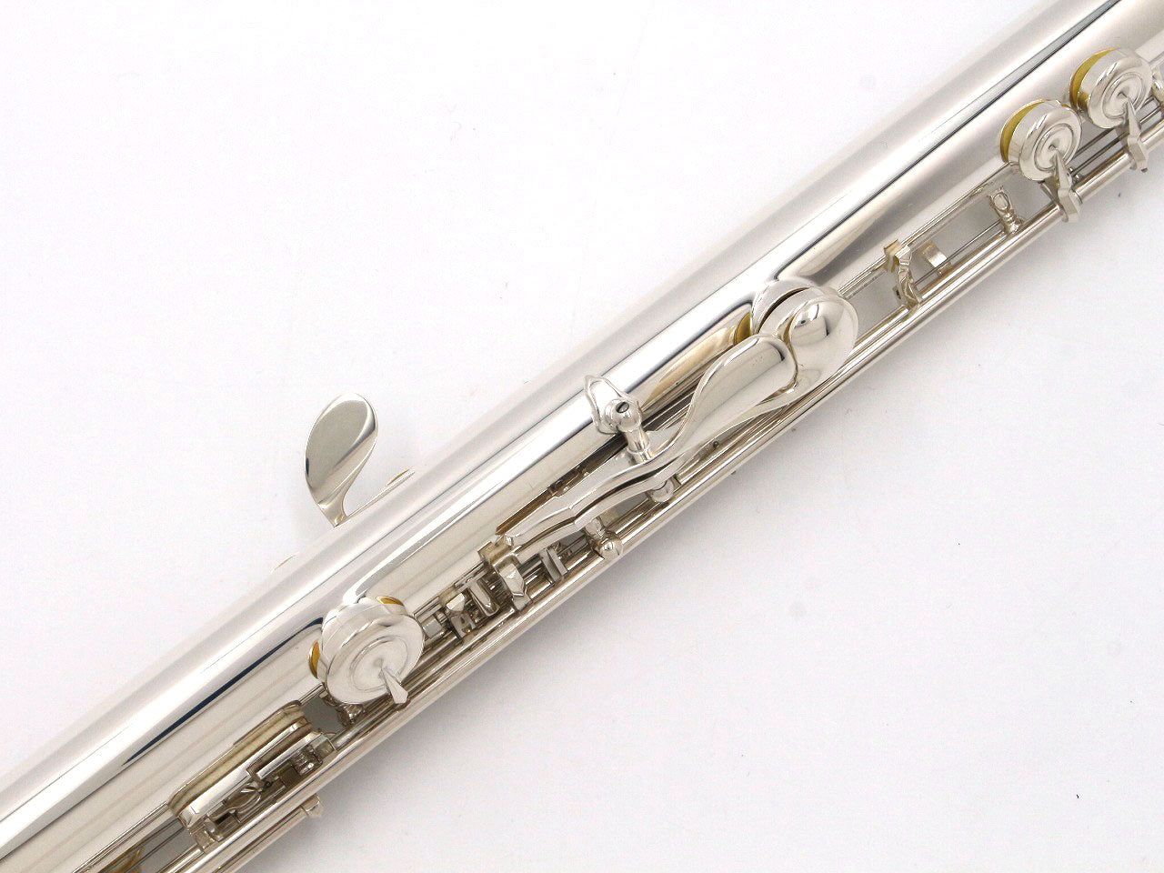 [SN Q35517] USED YAMAHA / Silver flute YFL-412 [09]