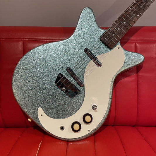 USED Danelectro / 59DC Green Sparkle [04]