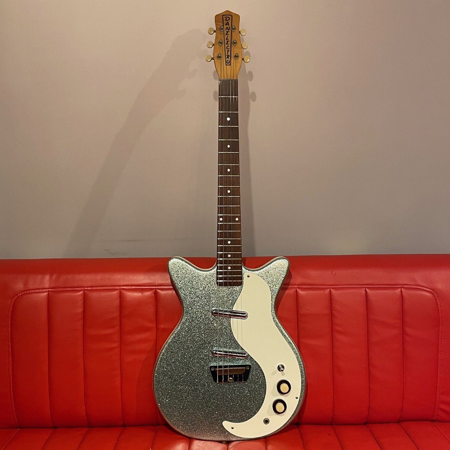 USED Danelectro / 59DC Green Sparkle [04]