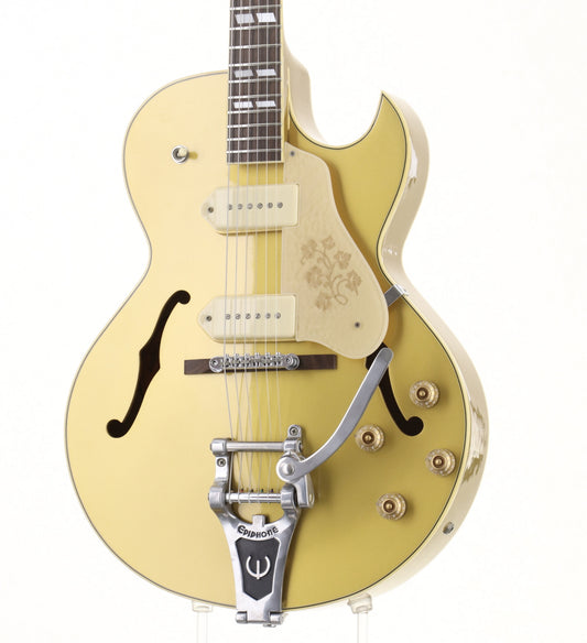 [SN R00B0635] USED Epiphone / ES-295 Vibrotone Metallic Gold [03]