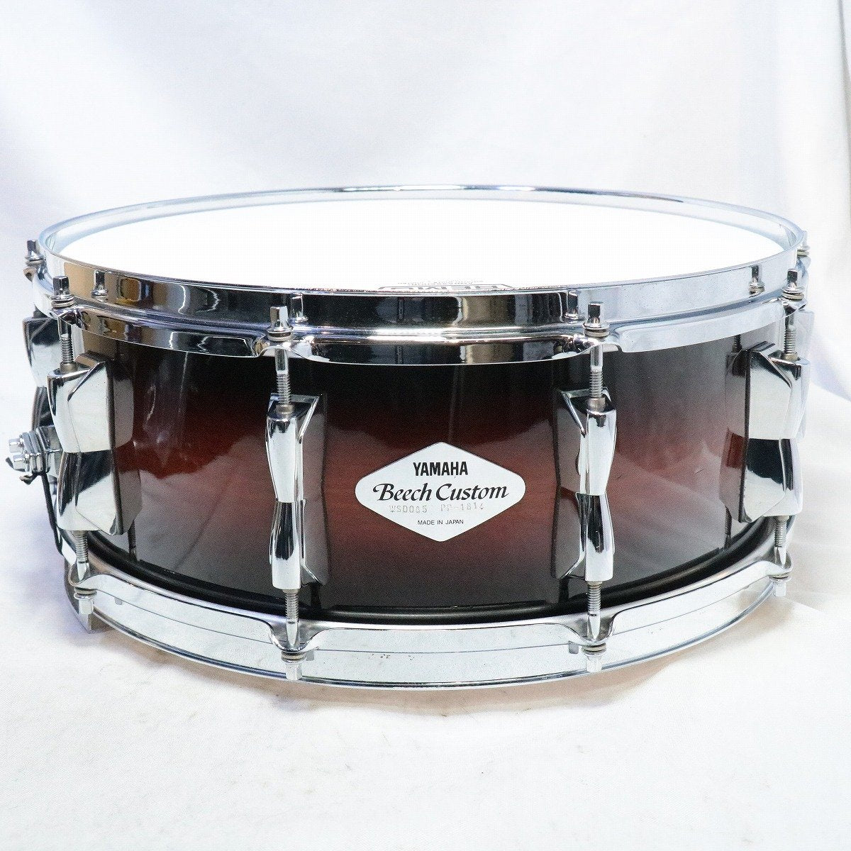 USED YAMAHA / WSD085 Beech Custom Snare 14×5.5 Yamaha Beech Custom Snare Drum [08]