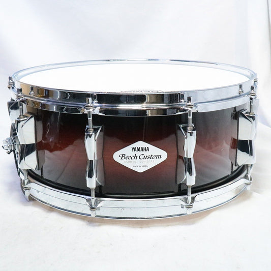 USED YAMAHA / WSD085 Beech Custom Snare 14×5.5 Yamaha Beech Custom Snare Drum [08]