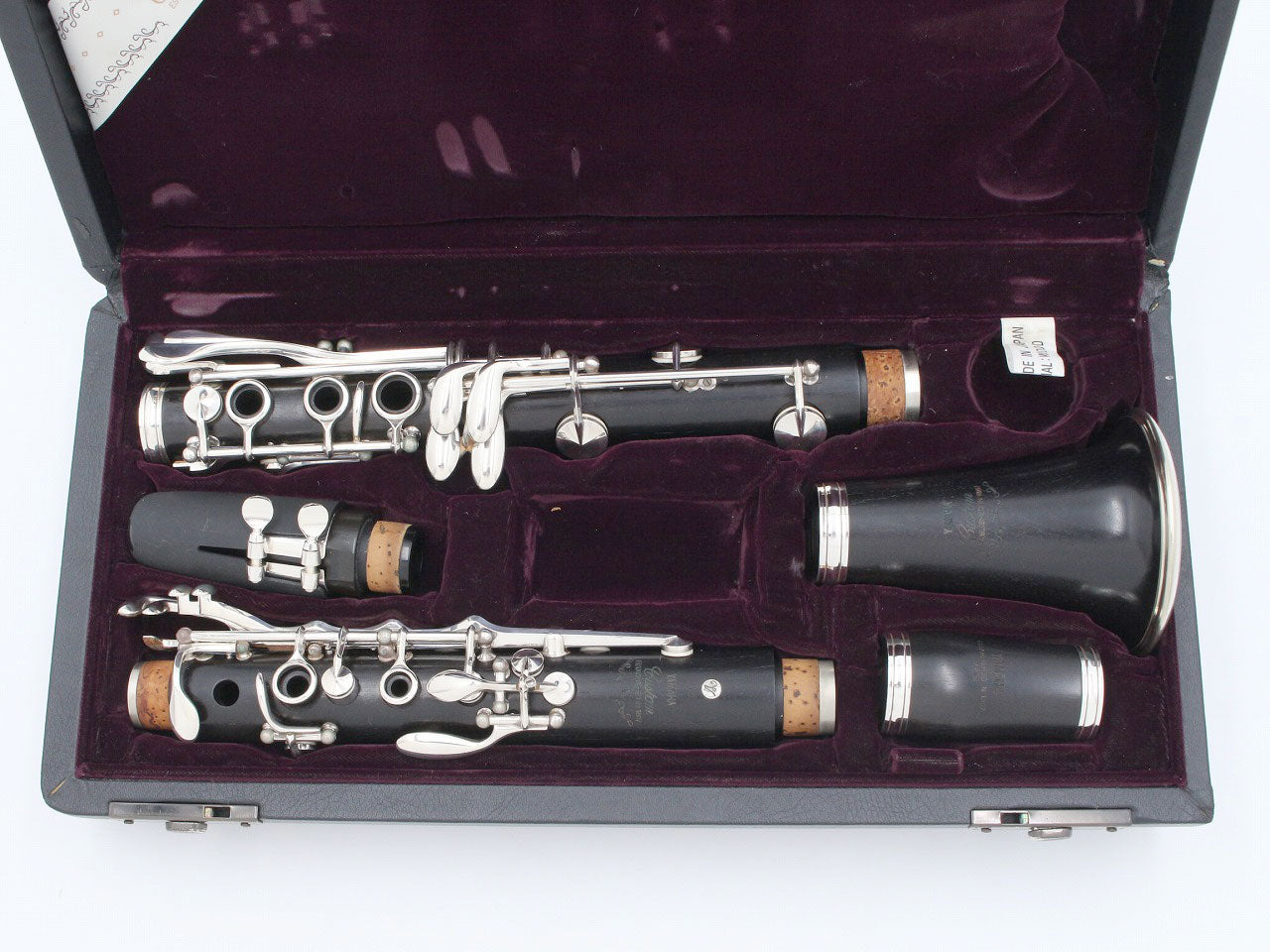 [SN 11326] USED YAMAHA / Clarinet YCL-853IIV SE-V All tampos replaced [09]