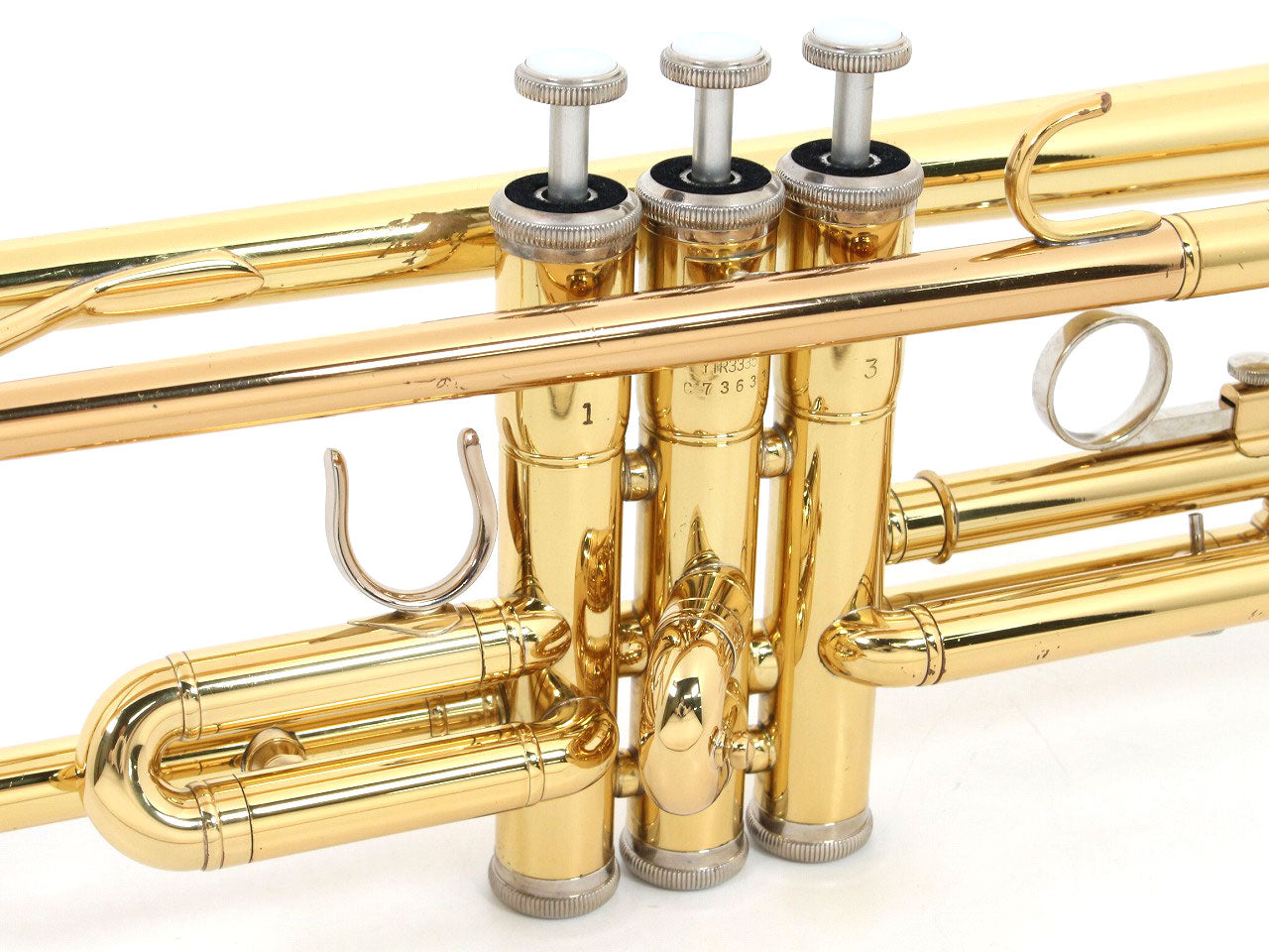 [SN C73633] USED YAMAHA / Trumpet YTR-3335 Lacquer Finish Reverse Tube Made in Japan [09]