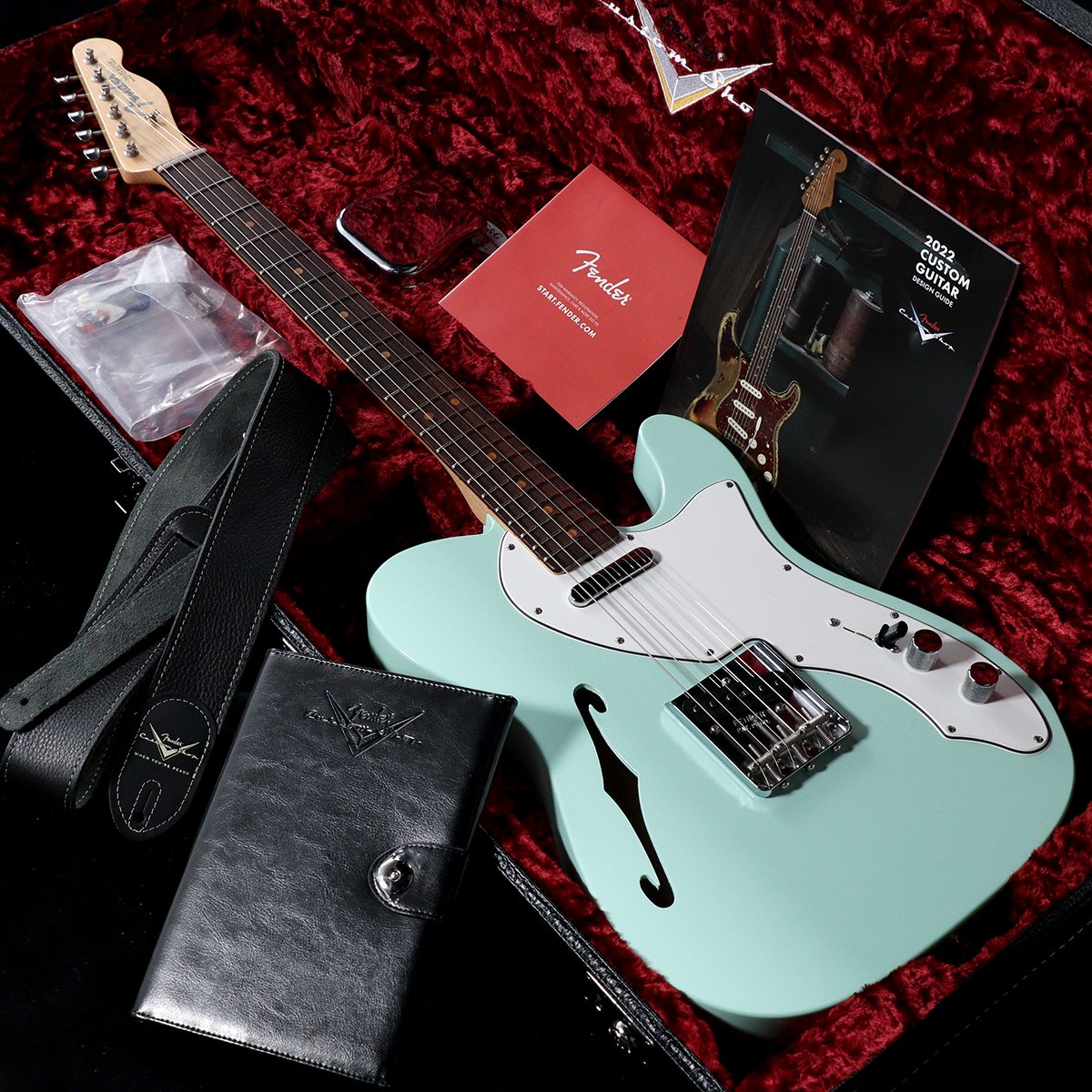 [SN CZ564375] USED FENDER CUSTOM SHOP / 60s Telecaster Thinline Closet Classic Faded Surf Green 2022 [05]