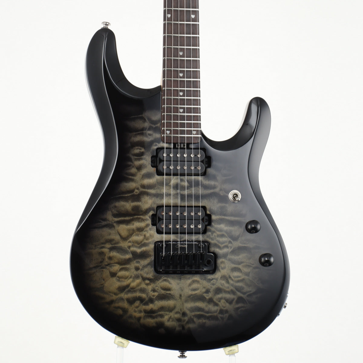 [SN SG19380] USED Sterling by MUSICMAN / JP100 John Petrucci Signature Trans Black [12]