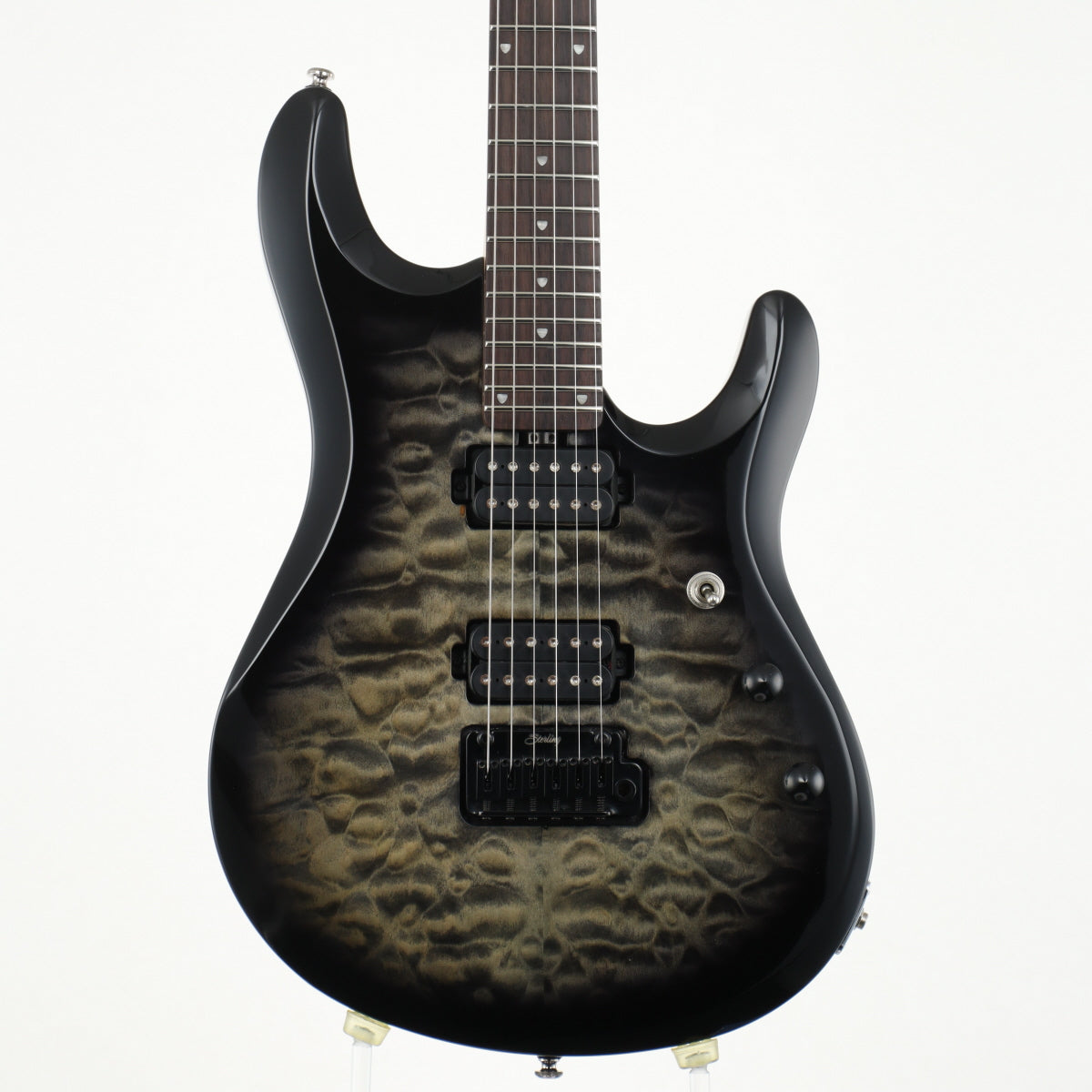 [SN SG19380] USED Sterling by MUSICMAN / JP100 John Petrucci Signature Trans Black [12]