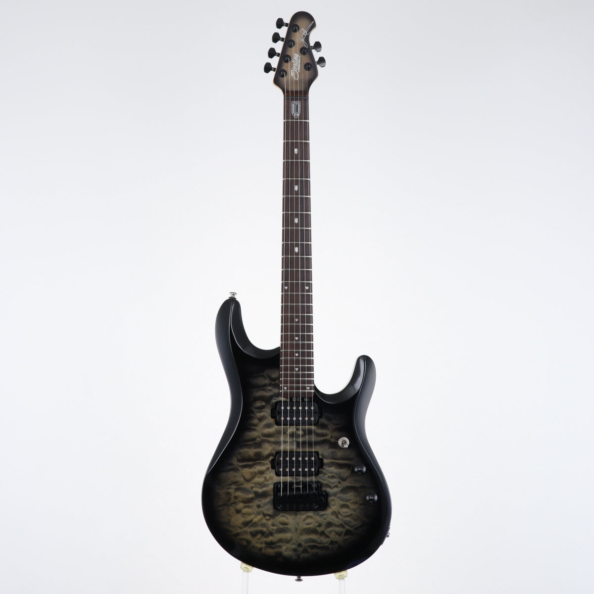 [SN SG19380] USED Sterling by MUSICMAN / JP100 John Petrucci Signature Trans Black [12]