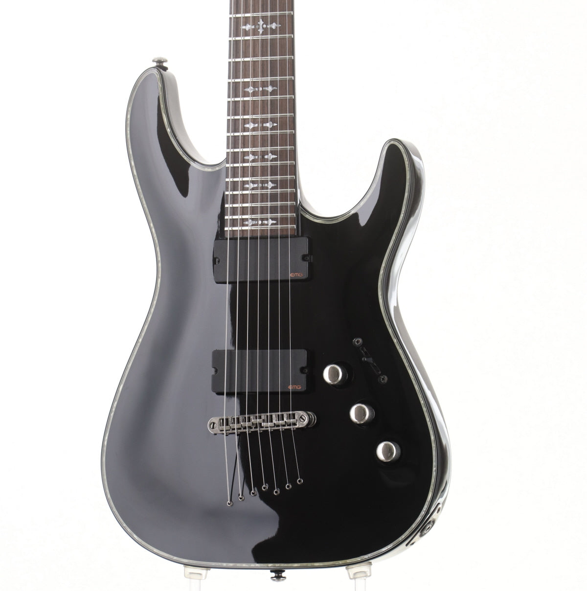 USED SCHECTER / Diamond Series AD-C-7-HR HELLRAISER BLK – Ishibashi Music  Corporation.