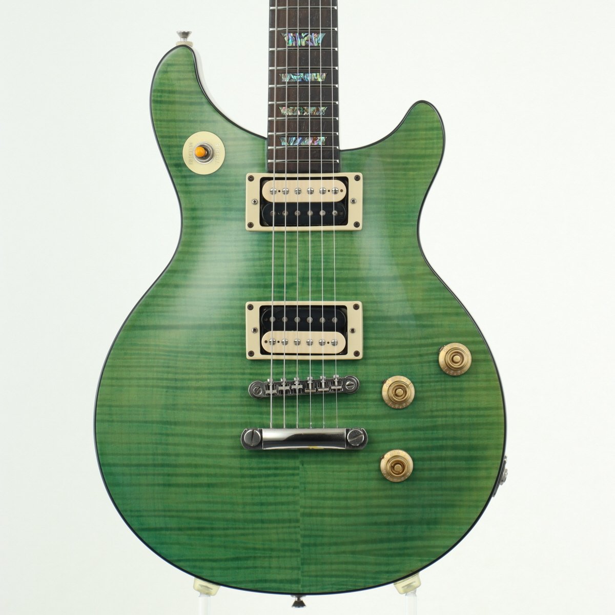 [SN 13111507153] USED Epiphone / Tak Matsumoto DC Std Plus Top Aqua Blue [11]