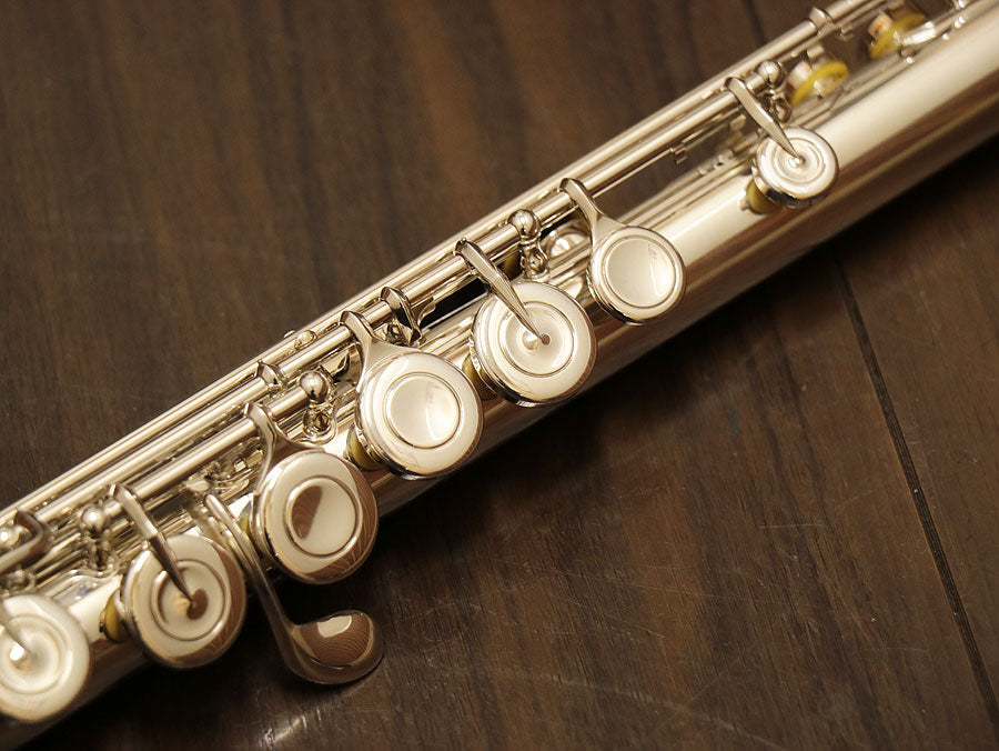 [SN 87098] USED SANKYO / SANKYO SILVER SONIC P.A. NEL Silver flute [10]