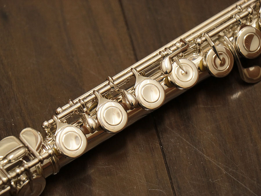 [SN 87098] USED SANKYO / SANKYO SILVER SONIC P.A. NEL Silver flute [10]