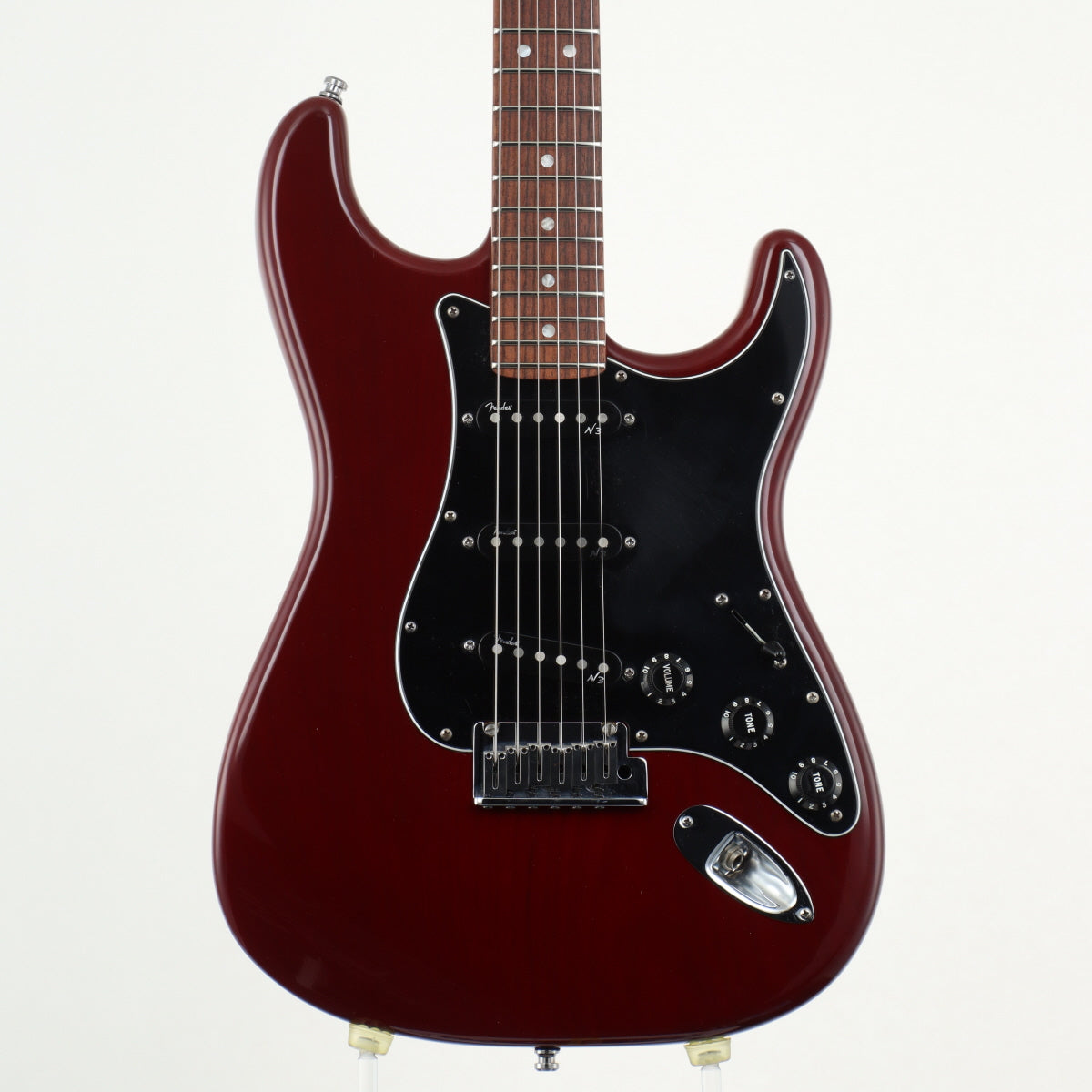 [SN US10111005] USED FENDER USA / American Deluxe Stratocaster N3 Ash Wine Transparent [11]