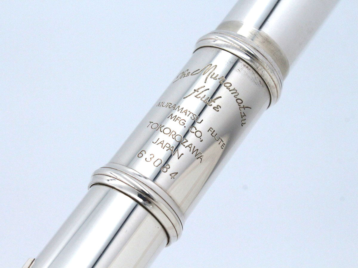 [SN 63084] USED MURAMATSU / All silver handmade flute DS CC [09]